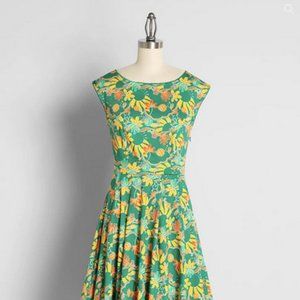 Bright & Beautiful Tropical Breeze Dress